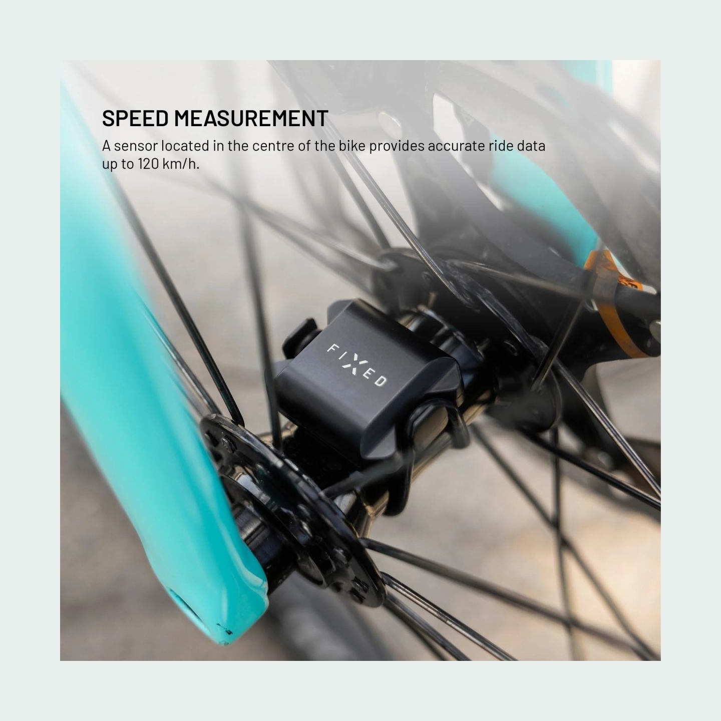 Fixed | Cadence/Speed Sensor Spin | Bluetooth | Black