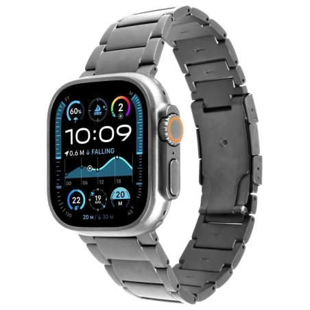 Fixed | Titanium Strap for Apple Watch 44/45/46/49mm | Natural Titanium