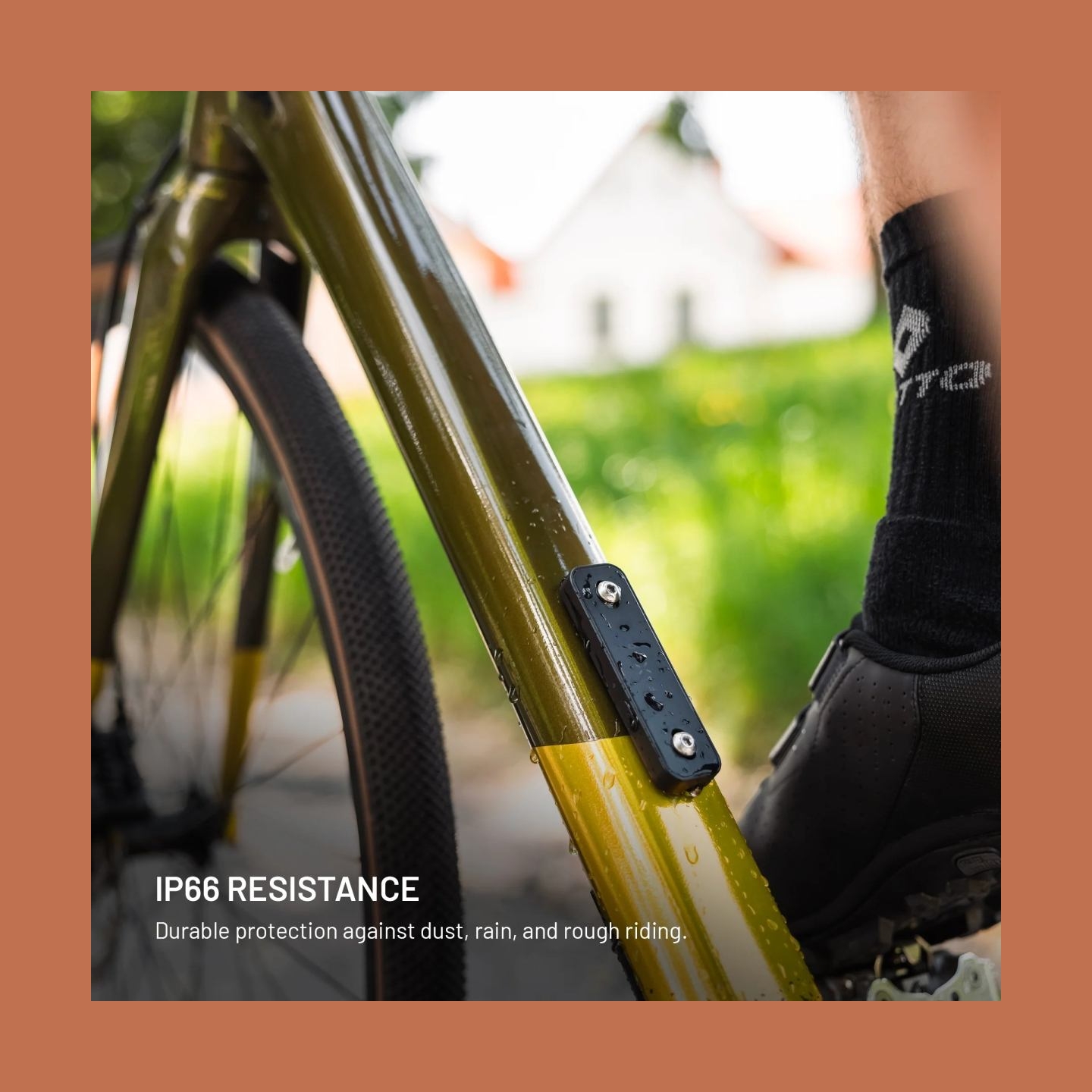 Fixed Tag Bikee with Find My Support | Black