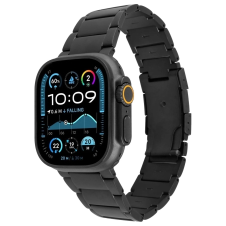 Fixed | Titanium Strap for Apple Watch 44/45/46/49mm | Black | Titanium