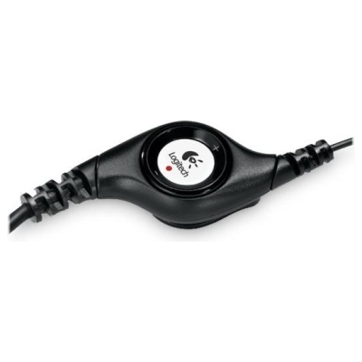 Logitech H390 Corded Headset - BLACK - USB