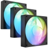 Fury Sai S12 ARGB PWM, 3-pack | Fan | Black
