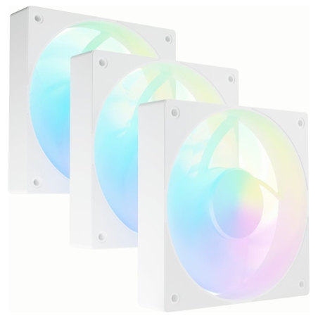 Fury Sai S12 ARGB PWM, 3-pack | Fan | White