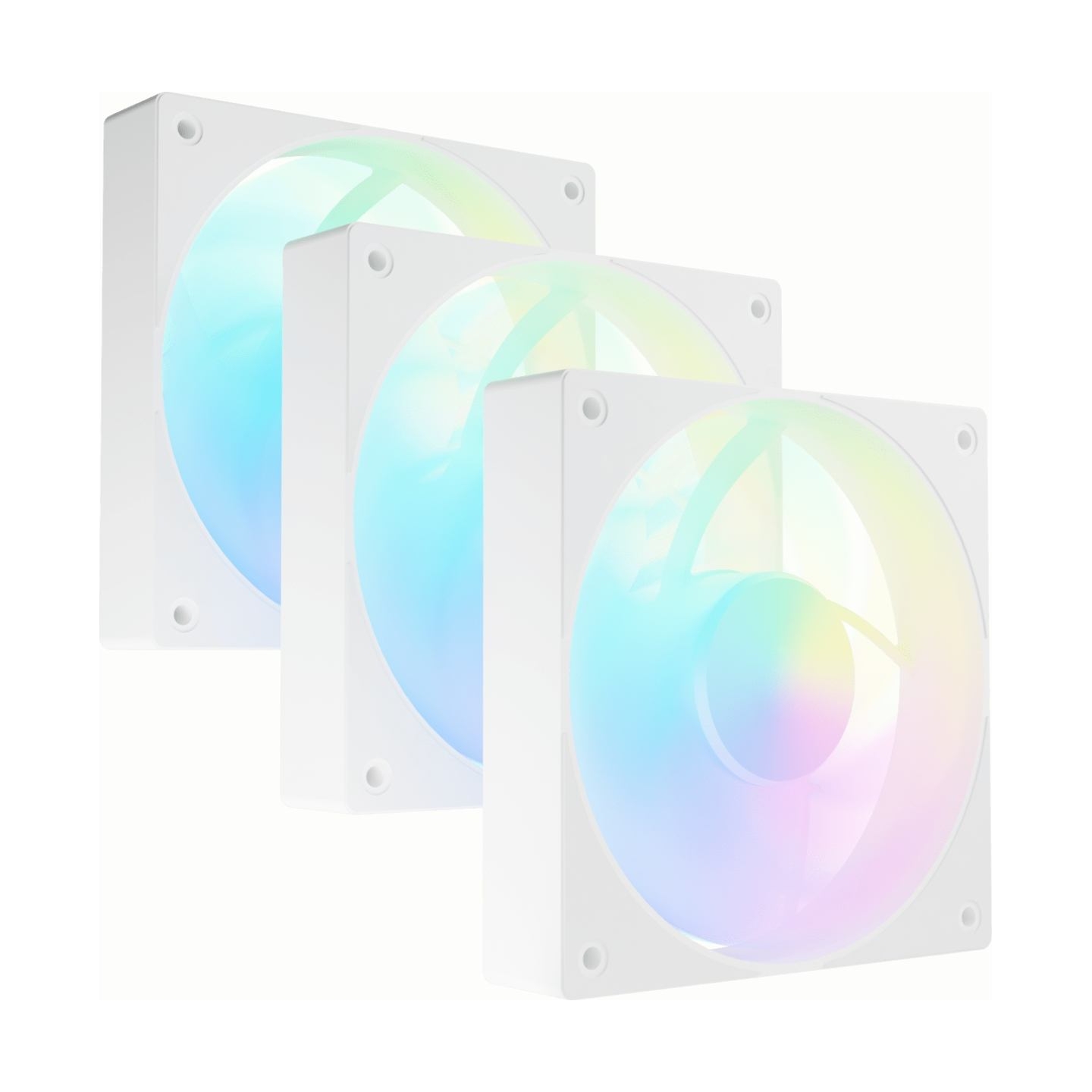 Fury Sai S12 ARGB PWM, 3-pack | Fan | White