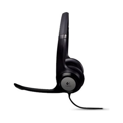 Logitech H390 Corded Headset - BLACK - USB