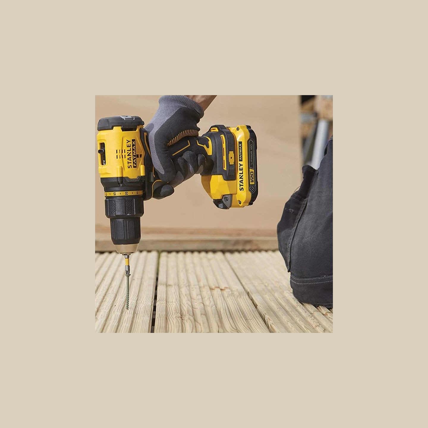 Stanley | 18V V20 Brushless Drill Driver - 2.0Ah Kit | SFMCD710D2K-QW | 18 V | 2.0 Ah | Lithium Ion