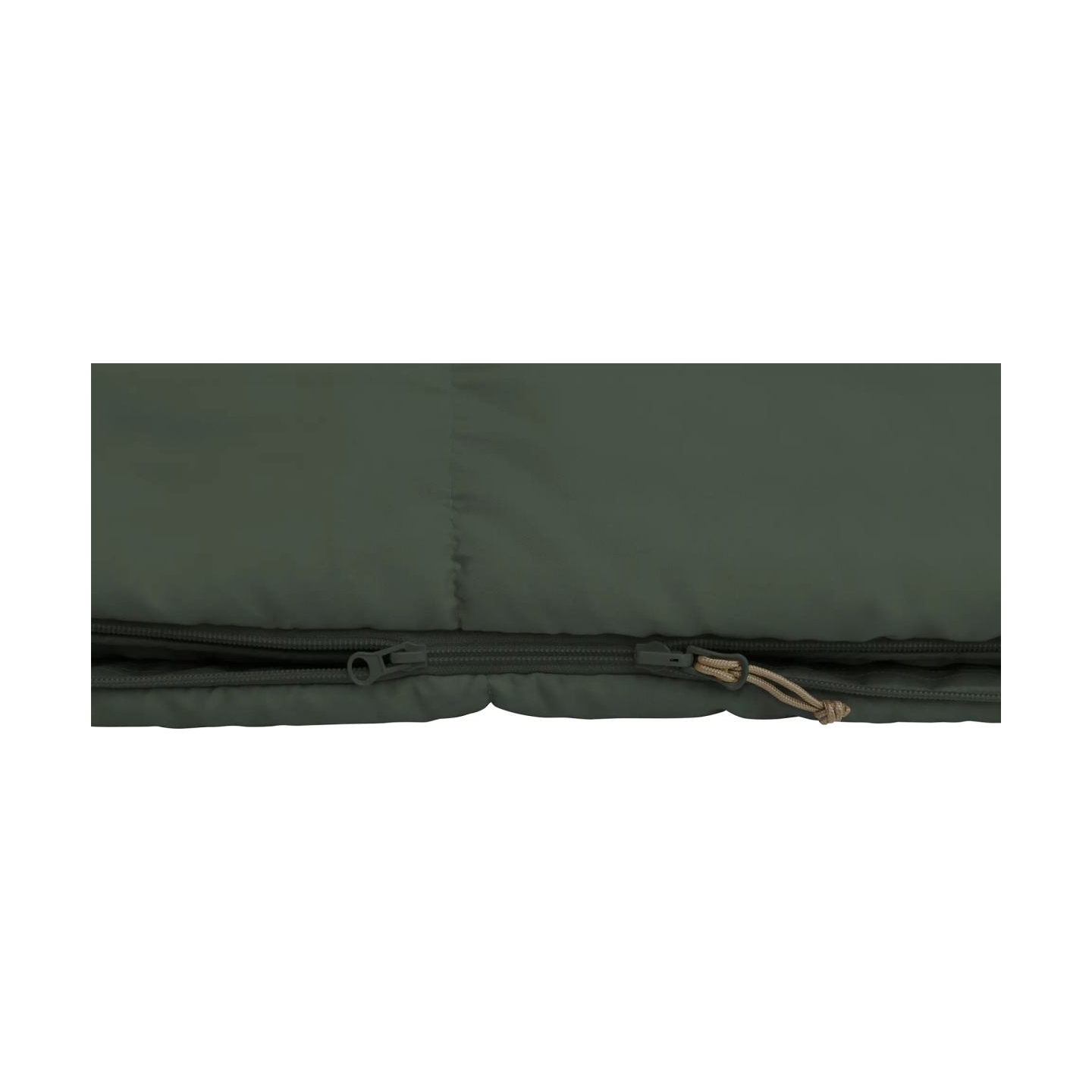 Outwell Campion Prime Green | Sleeping Bag | 215 x 80 cm | -10 to 8 °C | 2 way open - auto lock, L-shape