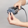 Rowenta Hair straightening brush/hair dryer | UB9720E0 | Ion conditioning | Number of heating levels 3 | 1100 W | Blue/Copper