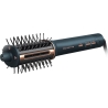 Rowenta Hair straightening brush/hair dryer | UB9720E0 | Ion conditioning | Number of heating levels 3 | 1100 W | Blue/Copper
