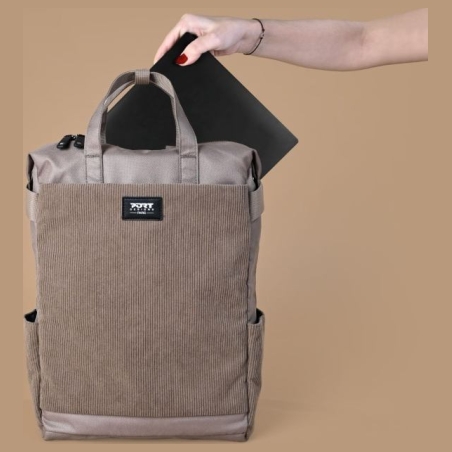 Port Designs MILANO II ECO TOTEPACK 14/16'' DESERT BROWN