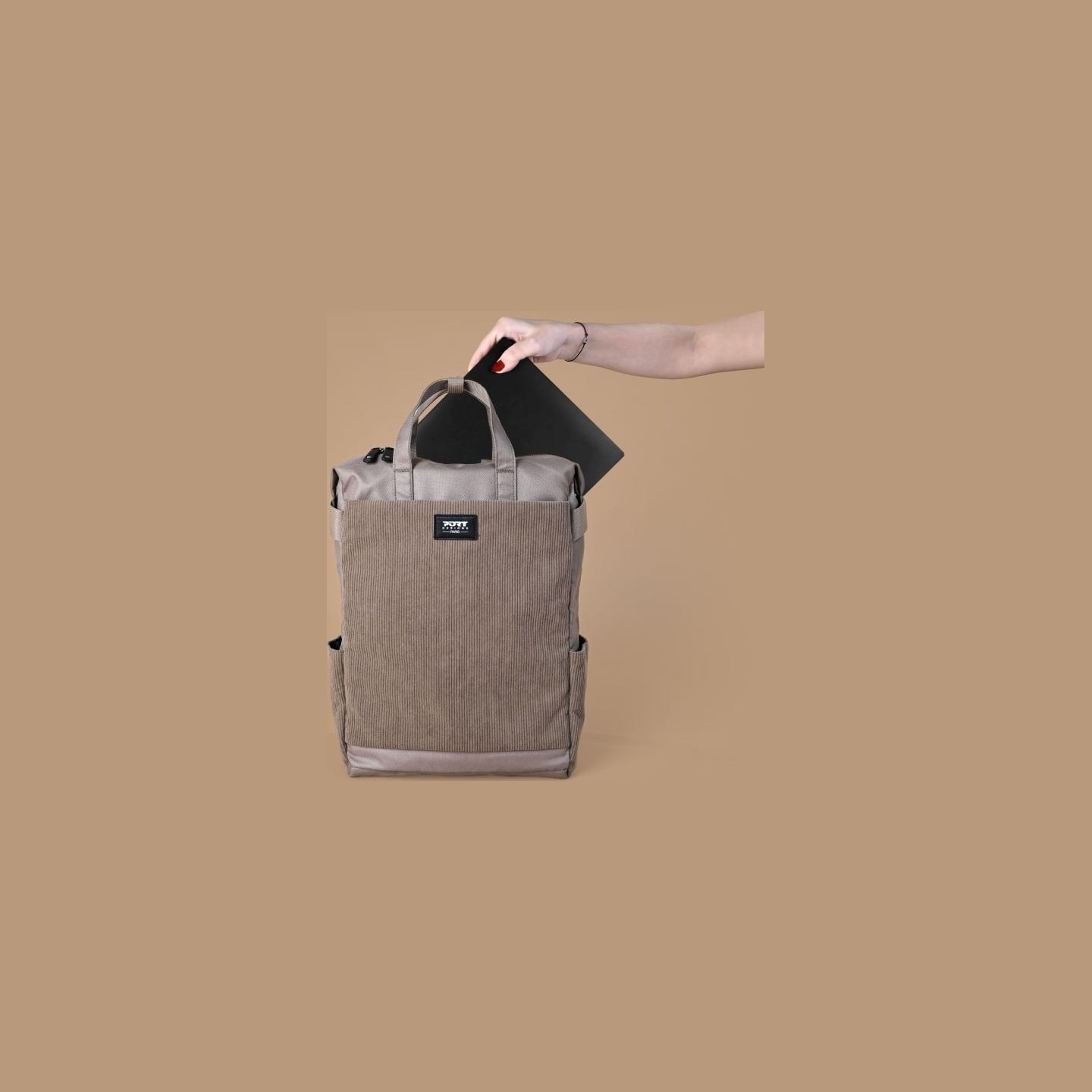 Port Designs MILANO II | Fits up to size 14-16 " | Backpack | Shoulder strap | Brown