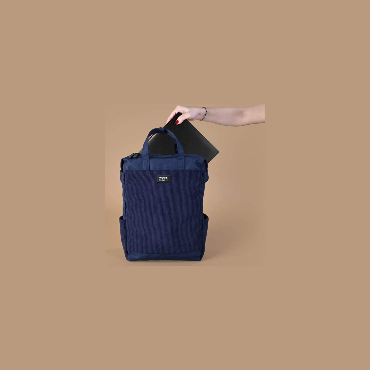 Port Designs MILANO II ECO TOTEPACK 14/16'' NAVY BLUE | PORT DESIGNS