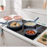 Progress BW14505B Mellow 24cm Fry Pan, Blue