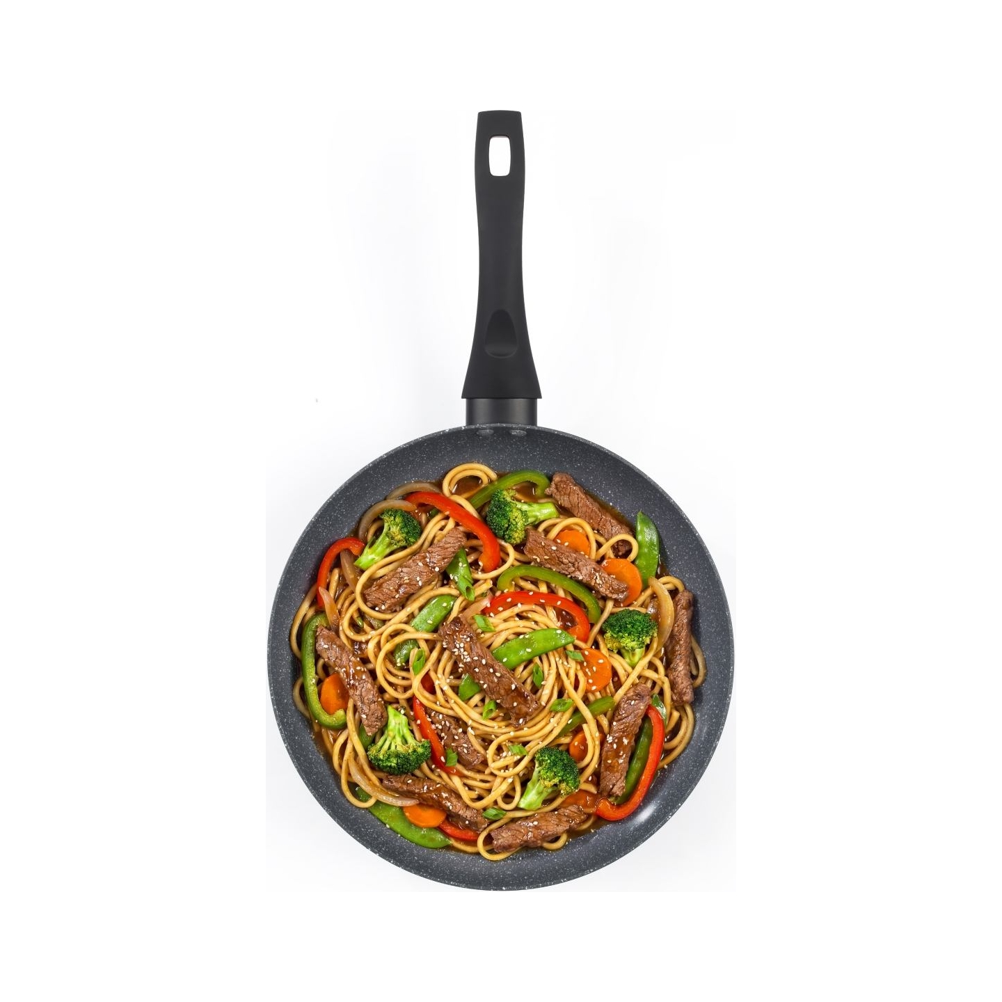 Progress BW12915EU7 Marble Ceramic 28cm Stir-Fry Pan
