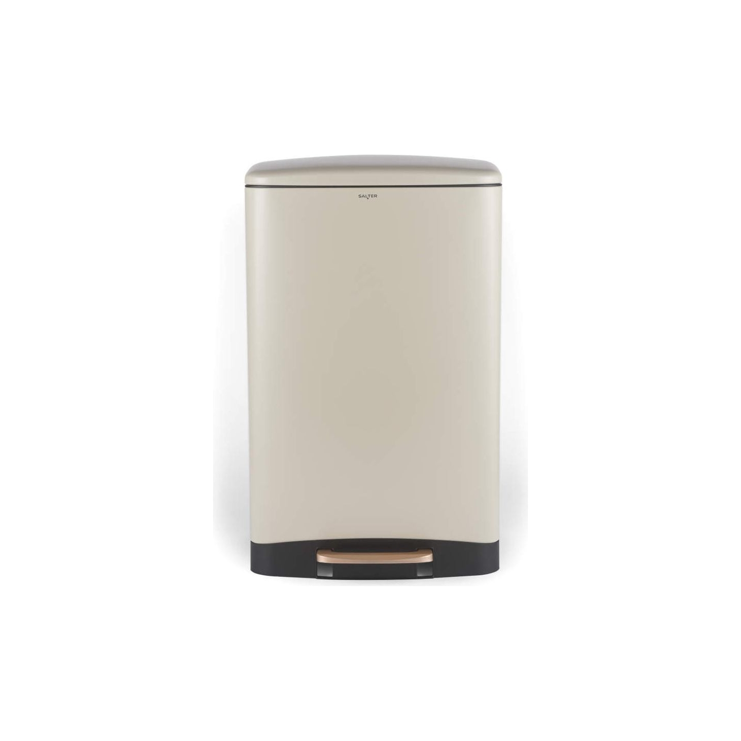 Salter BW14806 Pebble 50L Pedal Bin, Beige