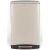 Salter BW14806 Pebble 50L Pedal Bin, Beige