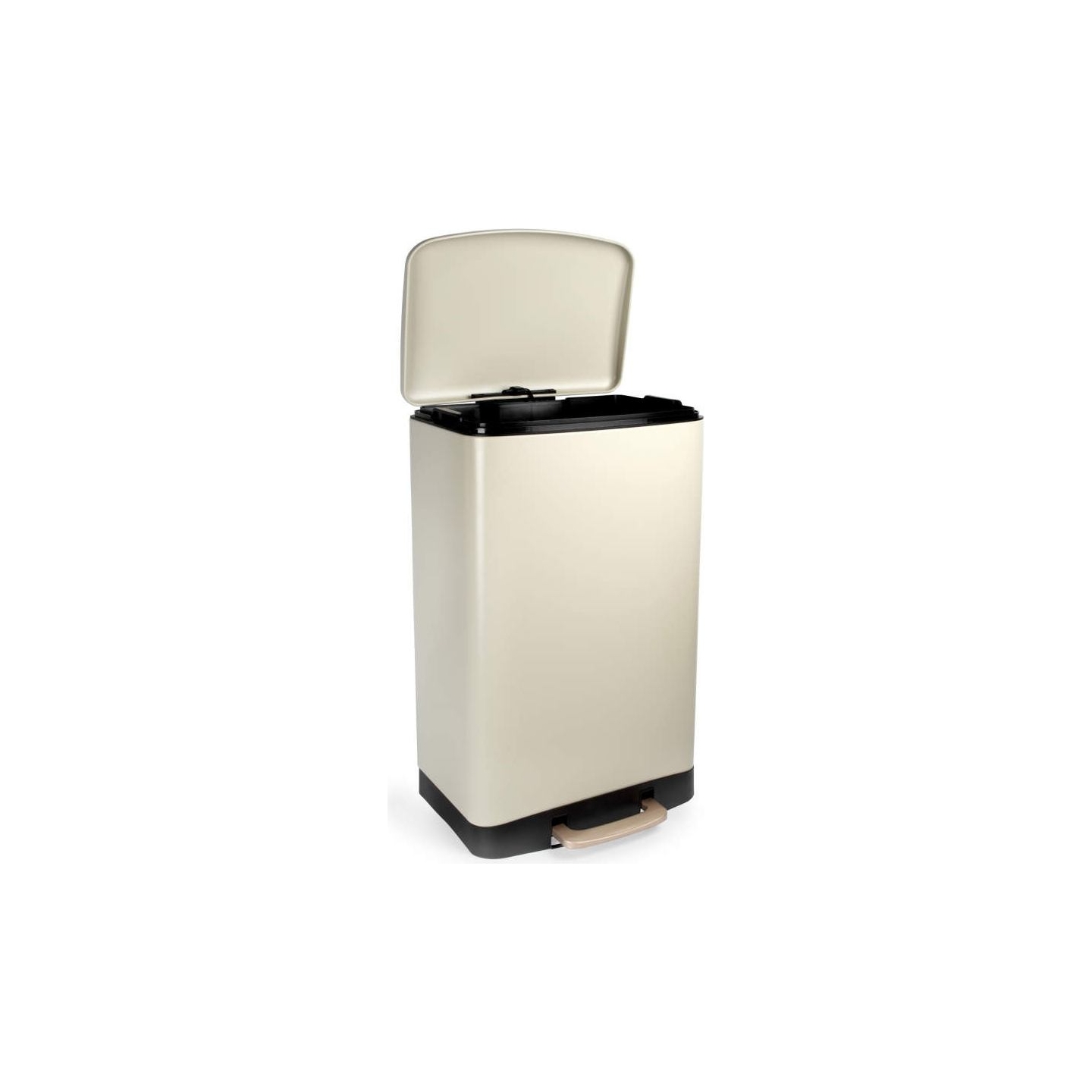 Salter BW14806 Pebble 50L Pedal Bin, Beige