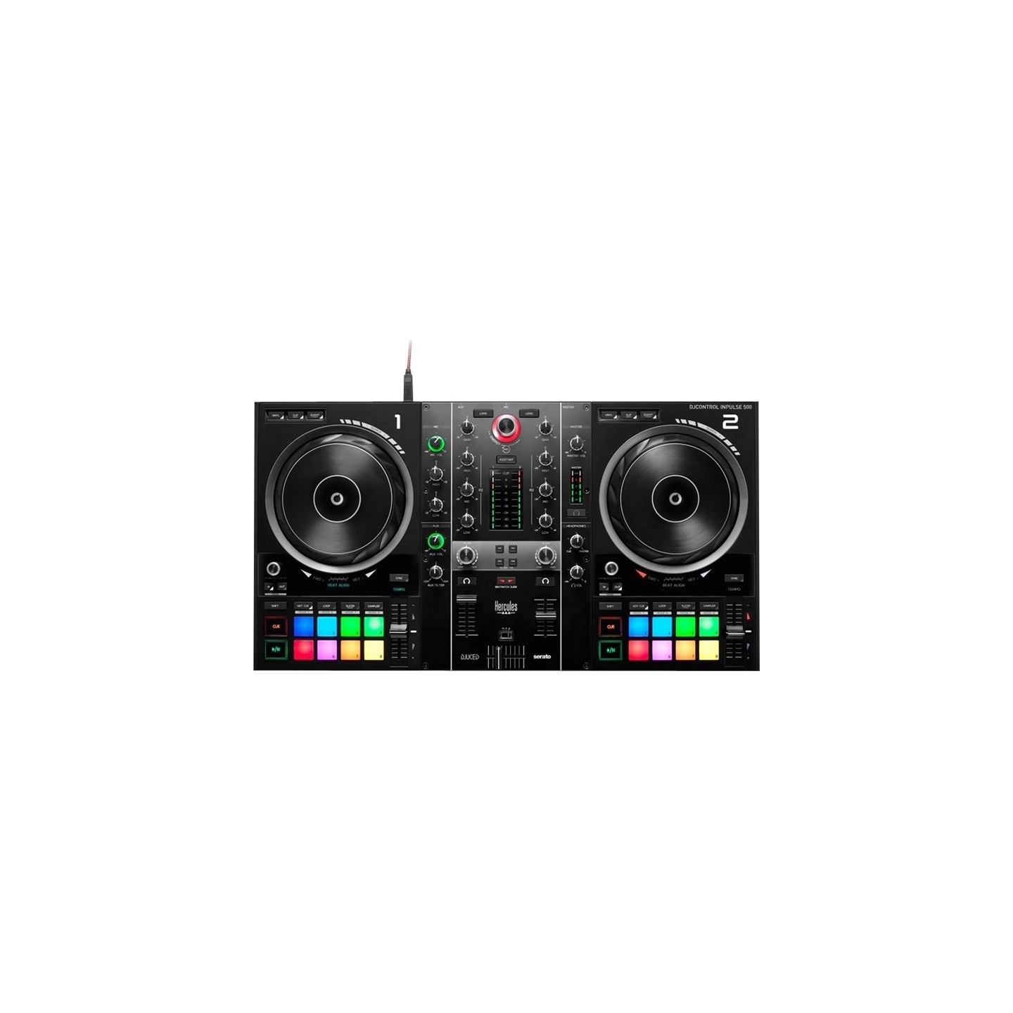 Hercules | DJControl Inpulse 500 | Speakers | USB connectivity