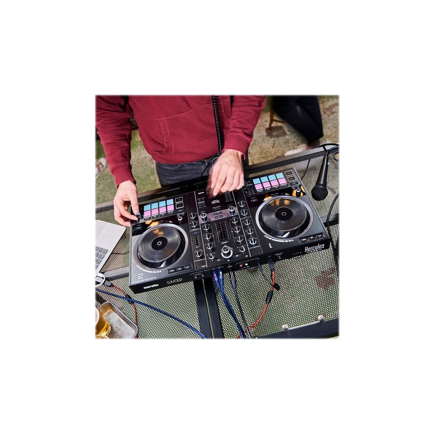 Hercules | DJControl Inpulse 500 | Speakers | USB connectivity