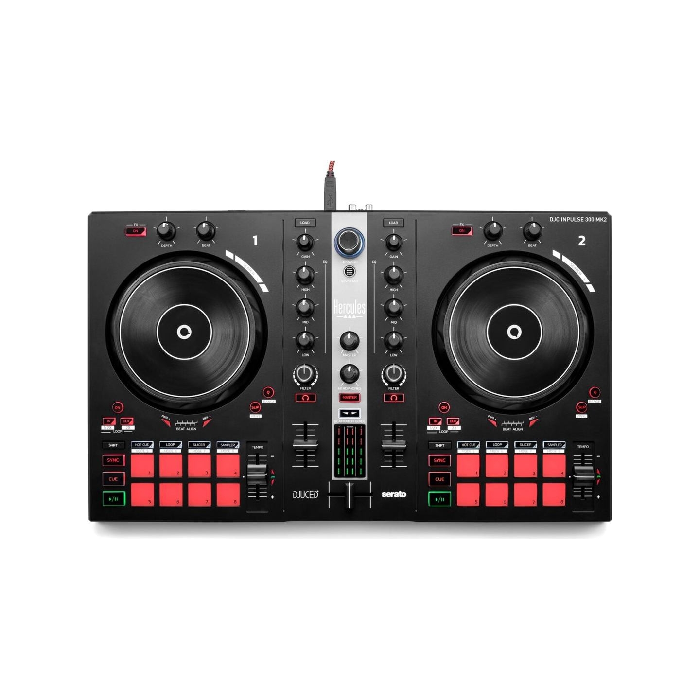 Hercules | DJControl Inpulse 300 MK2 | Speakers | USB connectivity