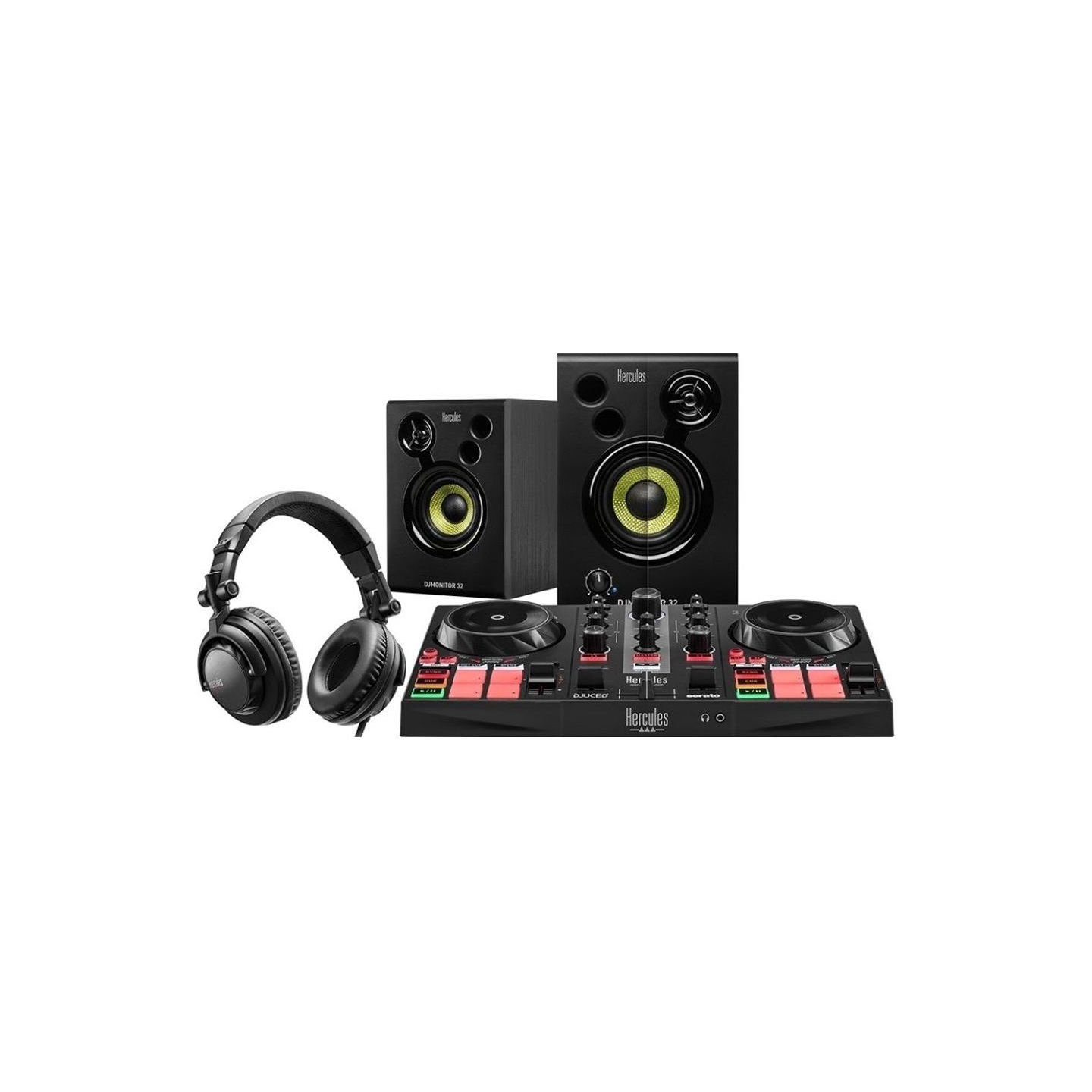 Hercules | DJ Learning Kit MK2 | Speakers | USB connectivity