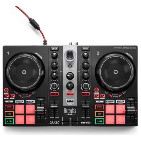 Hercules | DJ Learning Kit MK2 | Speakers | USB connectivity