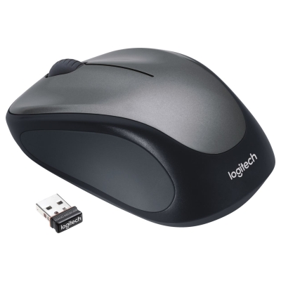 Logitech M235 Wireless Mouse Black/Grey EWR2 / 910-002201