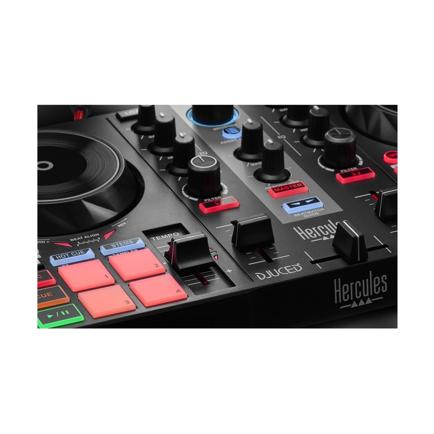 Hercules | DJ Learning Kit MK2 | Speakers | USB connectivity