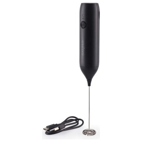 Salter BW14234 Rechargable Milk Frother, Black
