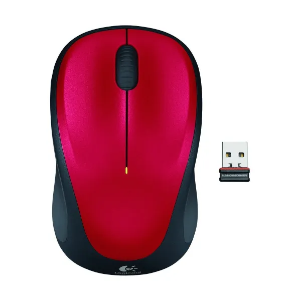 Logitech LOGI M235 Wireless Mouse Red