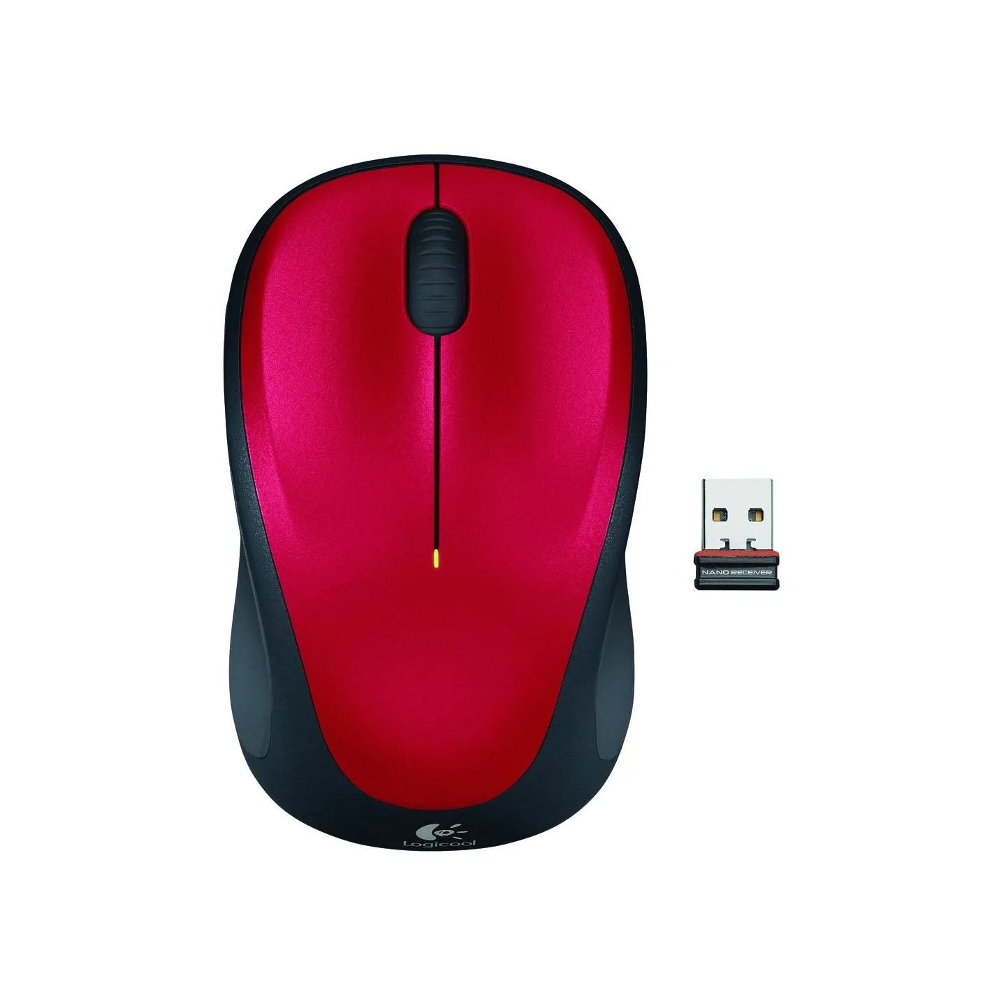 Logitech LOGI M235 Wireless Mouse Red