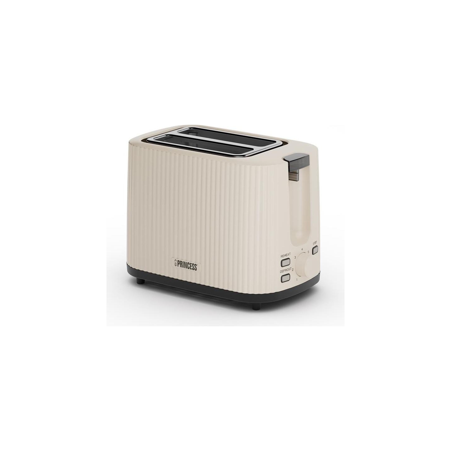 Princess Wave Toaster | 142337 | Power 930 W | Number of slots 2 | Housing material Plastic | Beige