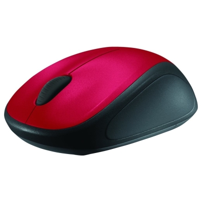 Logitech M235 Wireless Mouse Red / 910-002496