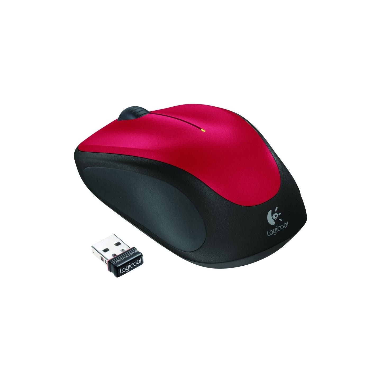 Logitech M235 Wireless Mouse Red / 910-002496
