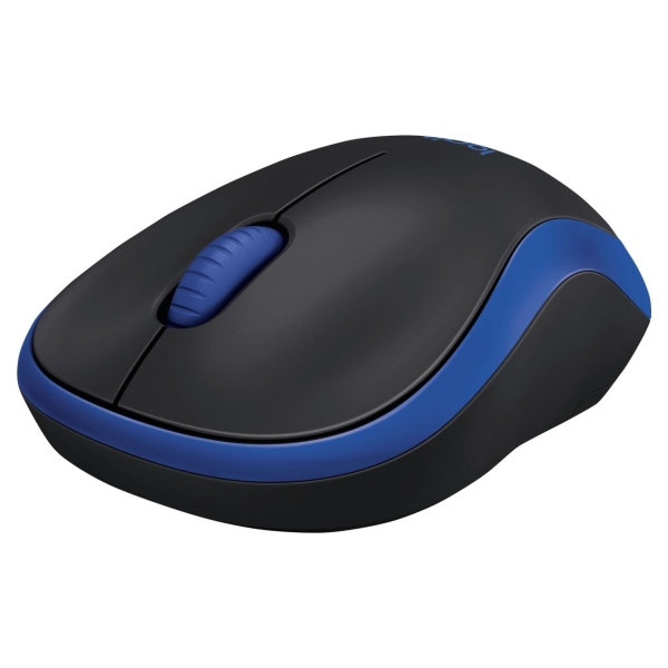 Logitech LOGI M185 Wireless Mouse BLUE