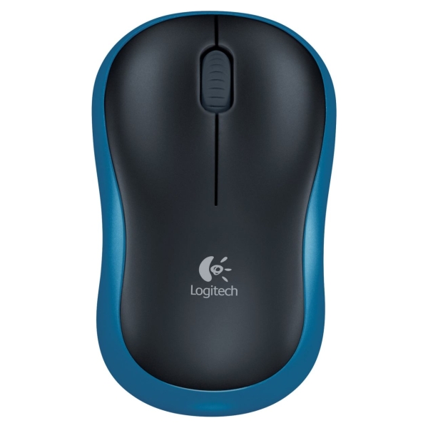 Logitech LOGI M185 Wireless Mouse BLUE
