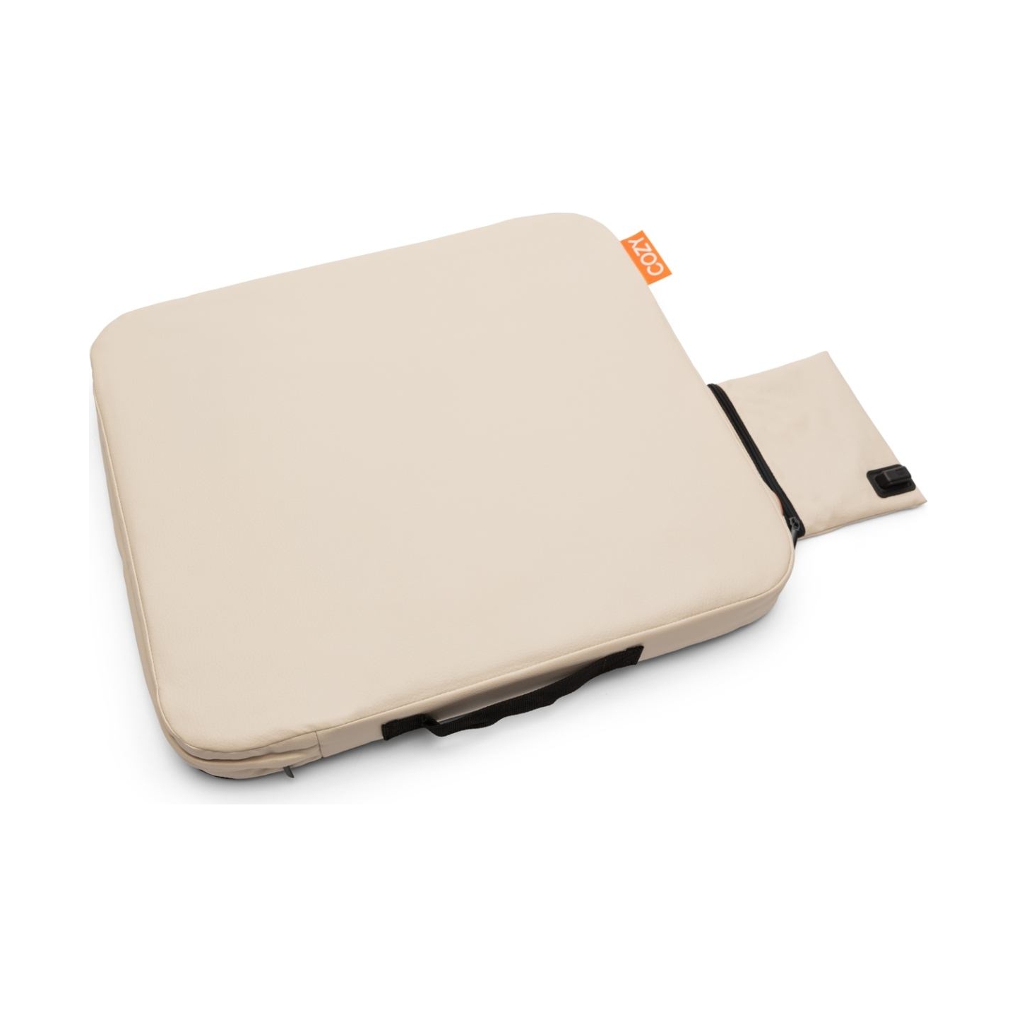 Bodi-Tek COZY Cordless Heated Seat Pad 39 x 44cm,  Beige