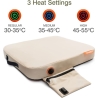 Bodi-Tek COZY Cordless Heated Seat Pad 39 x 44cm,  Beige