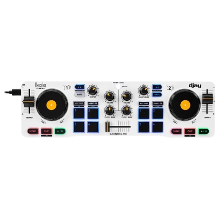 Hercules | DJControl Mix | Speakers | USB connectivity | Bluetooth