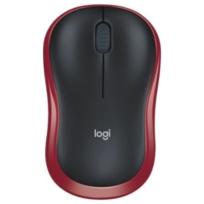 Logitech LOGI M185 Wireless Mouse RED