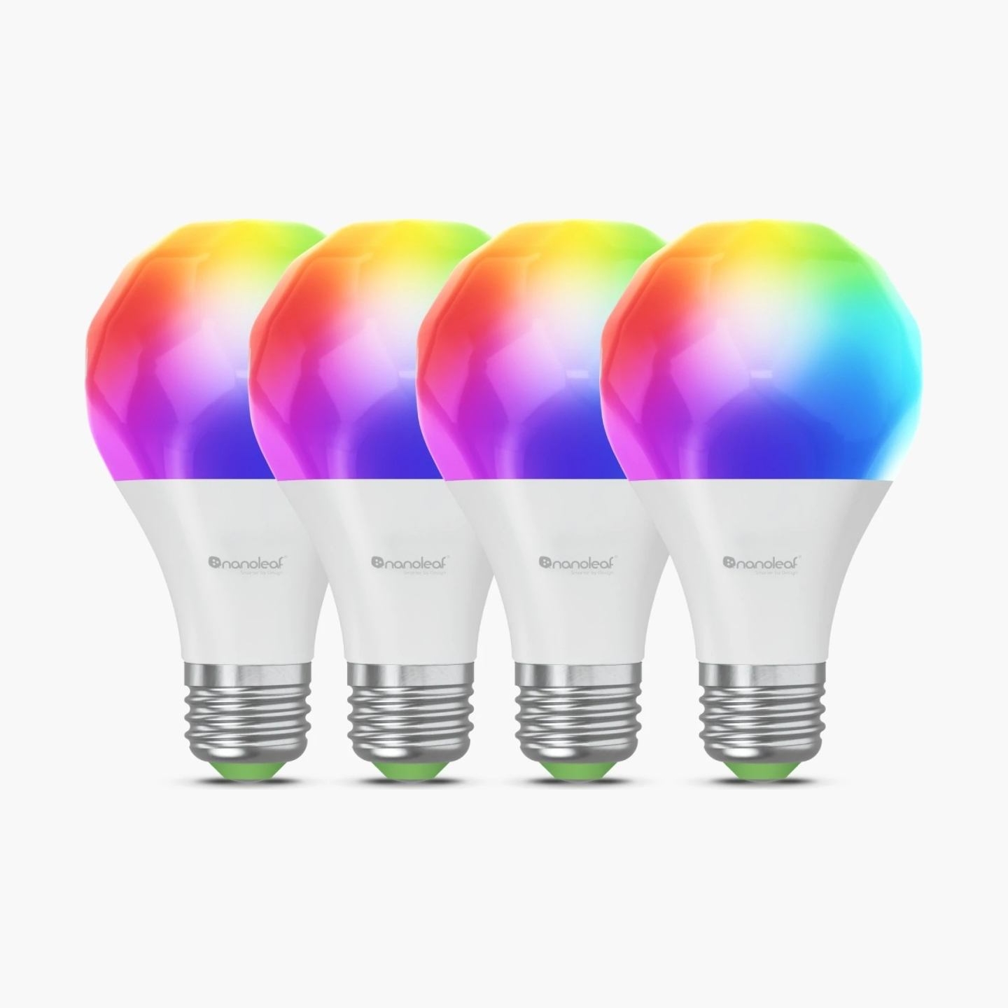 Nanoleaf Essentials Smart A60 Bulb Matter WiFi 900Lm 2700-6500K, 4pcs pack | E27 | 9 W | RGBCW