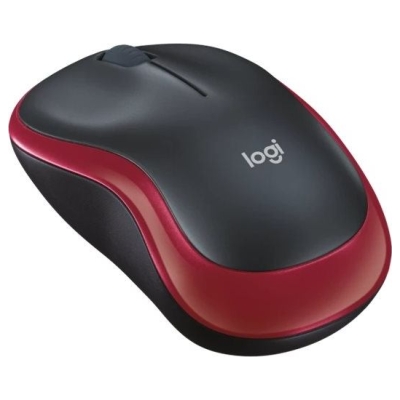 Logitech LOGI M185 Wireless Mouse RED