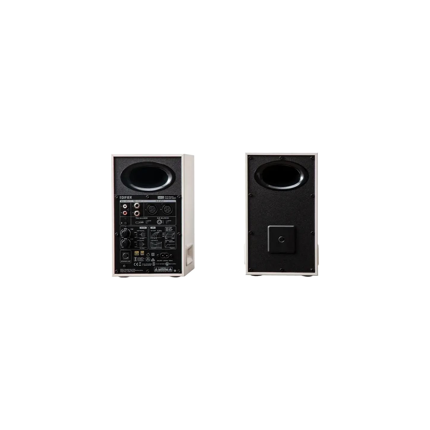 Edifier MR5 | Tri-amped Studio Monitor Speakers | 110 W | Bluetooth | Wireless connection | 101 dB | White