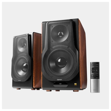 Edifier Premium 2.0 Speaker System | S3000MK II | Bluetooth | Wireless connection | Brown