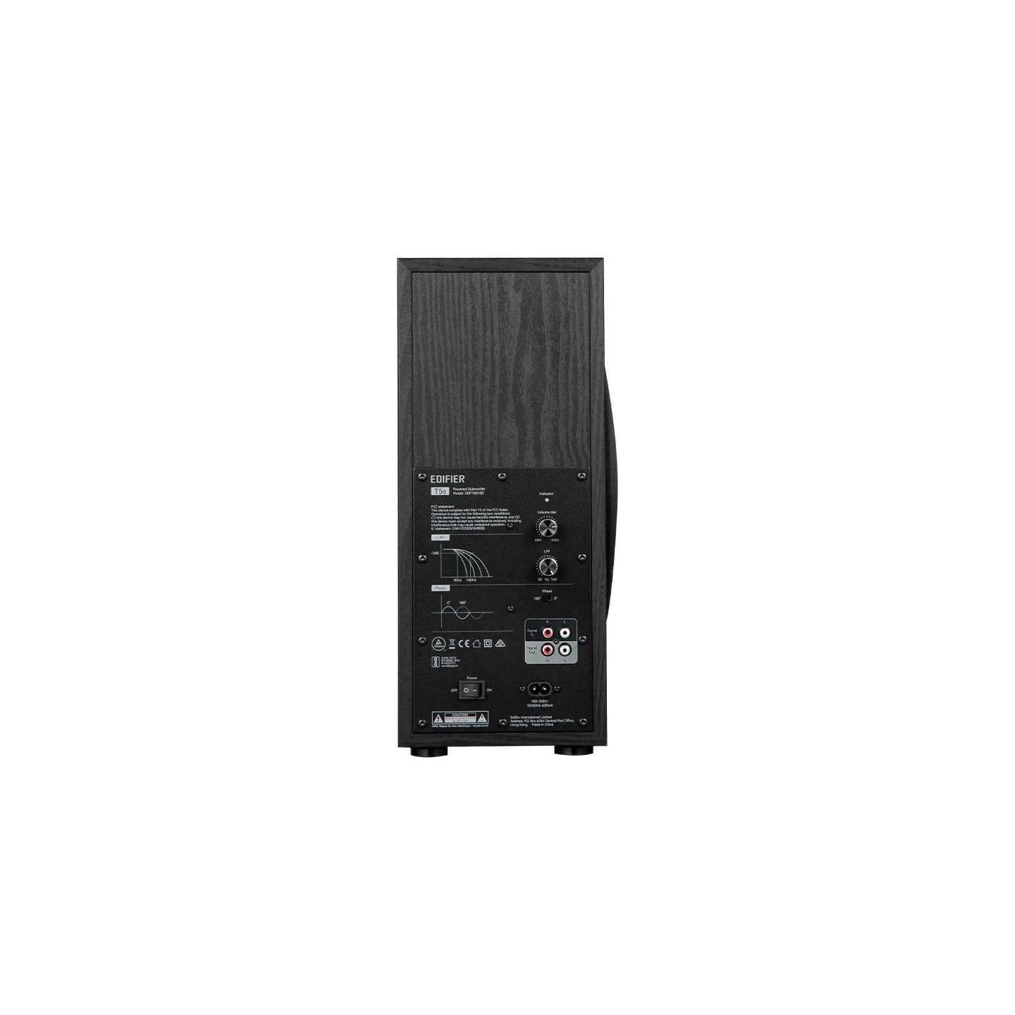 Edifier Powered Subwoofer | T5s | 70 W | Black