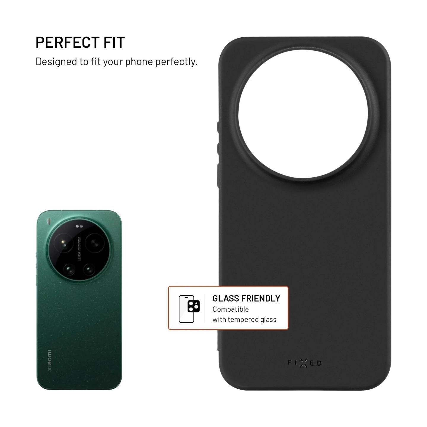 Fixed Story | Back cover | Xiaomi | 17 Ultra | Rubberized | Black