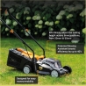 Batavia B.v. 18V Cordless Lawn Mower, 32 cm, Without battery and charger | Mowing Area 200 m²