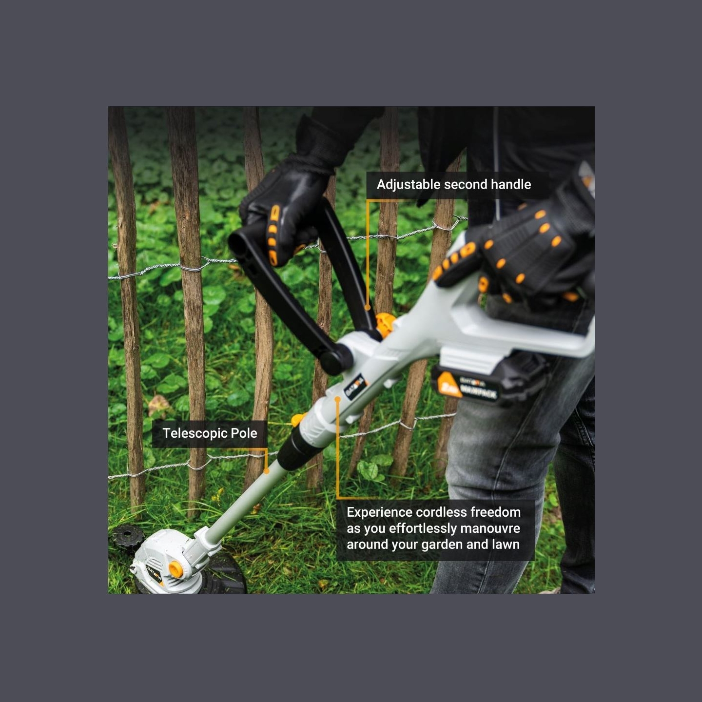 Batavia B.v. Cordless Grass Trimmer, 250 mm