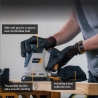 Batavia B.v. 18V Cordless Orbital Sander 125mm; Compact and balanced design for precise sanding