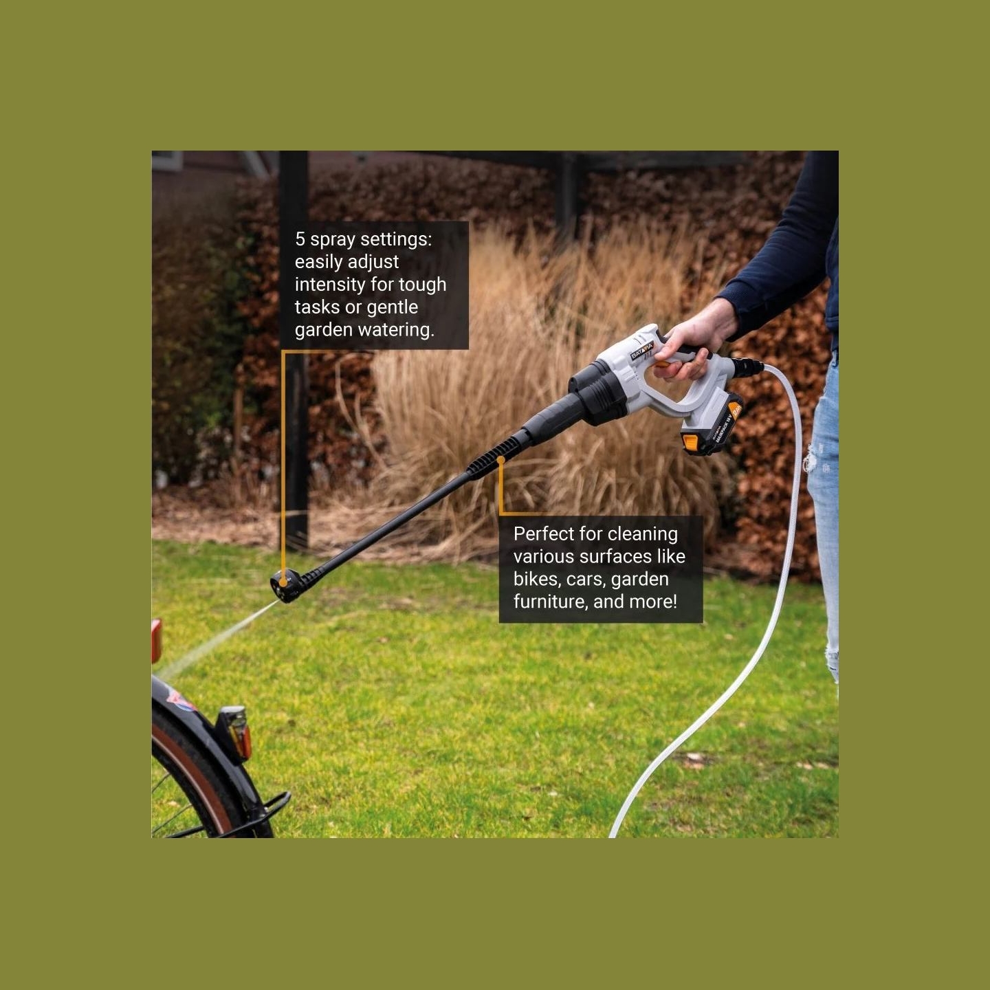 Batavia B.v. 18V Nexxforce Cordless Pressure Cleaner | 22 bar | 120 l/h